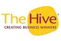 The Hive's new logo with 'r' included